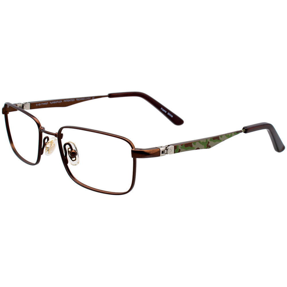 EASYTWIST ET980 Eyeglasses 010 Satin Brown 46mm